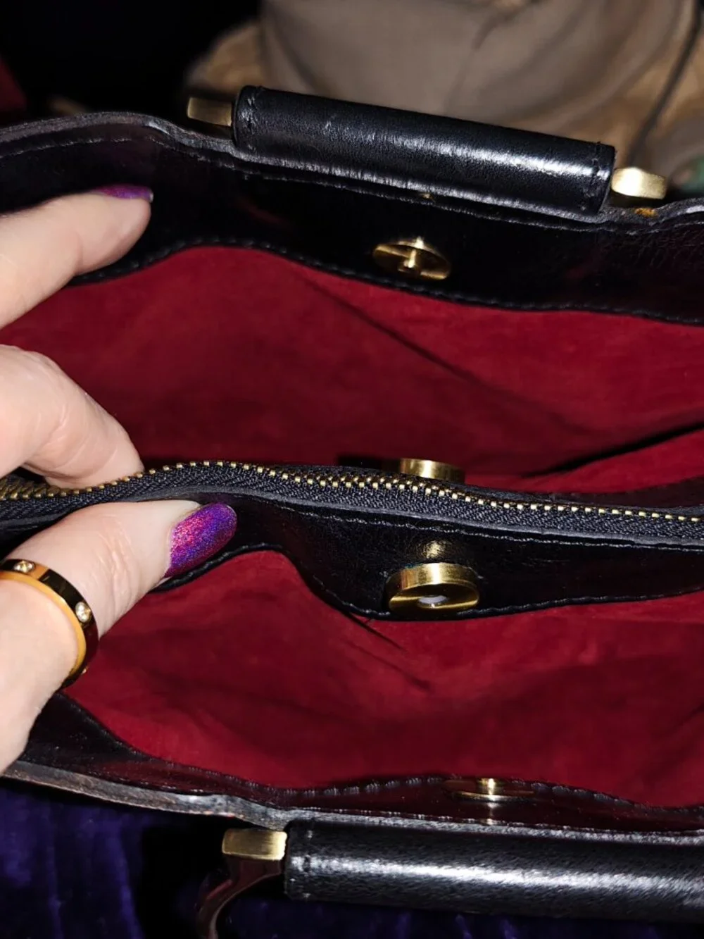 Patricia Nash Empoli Satchel in Tropical Escape & Fossil Wallet